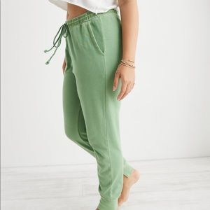 aerie sunrise fleece jogger